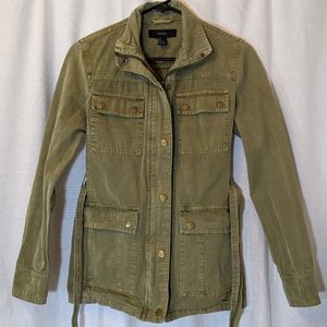 F21 Army Green Utility Jacket Sz S